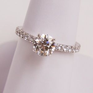 Hearts on Fire Enrichment Engagement Ring